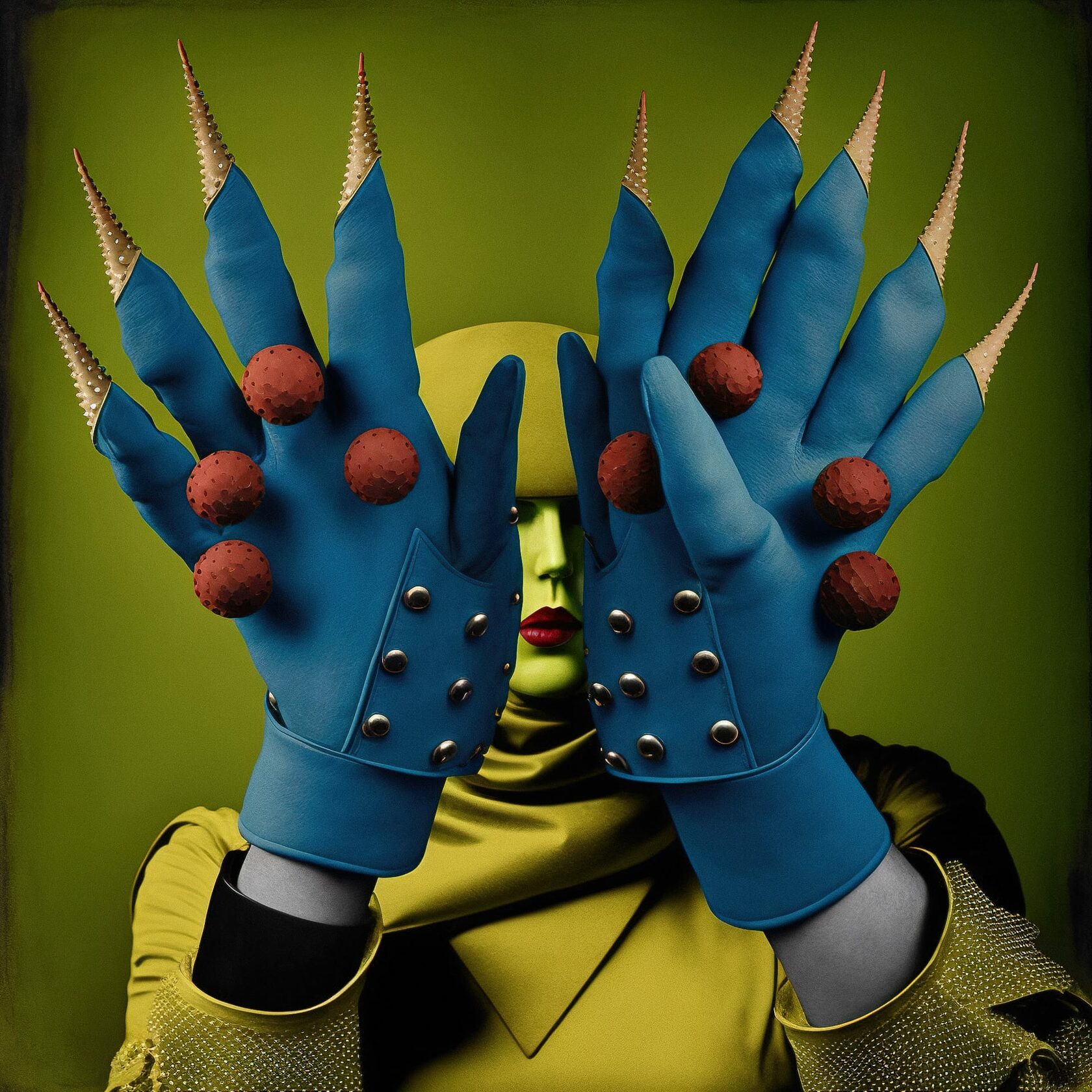 Max Ernst gloves design for fashion photo shoot using Midjourney prompt engineering --stylize 10 --v 4.