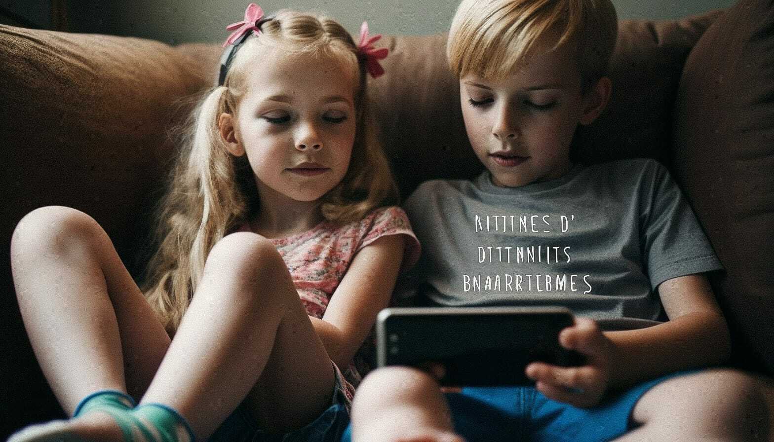 Children engaging with technology, exploring Midjourney AI, prompt engineering, visual learning, creativity, storytelling, character design, preschool education.