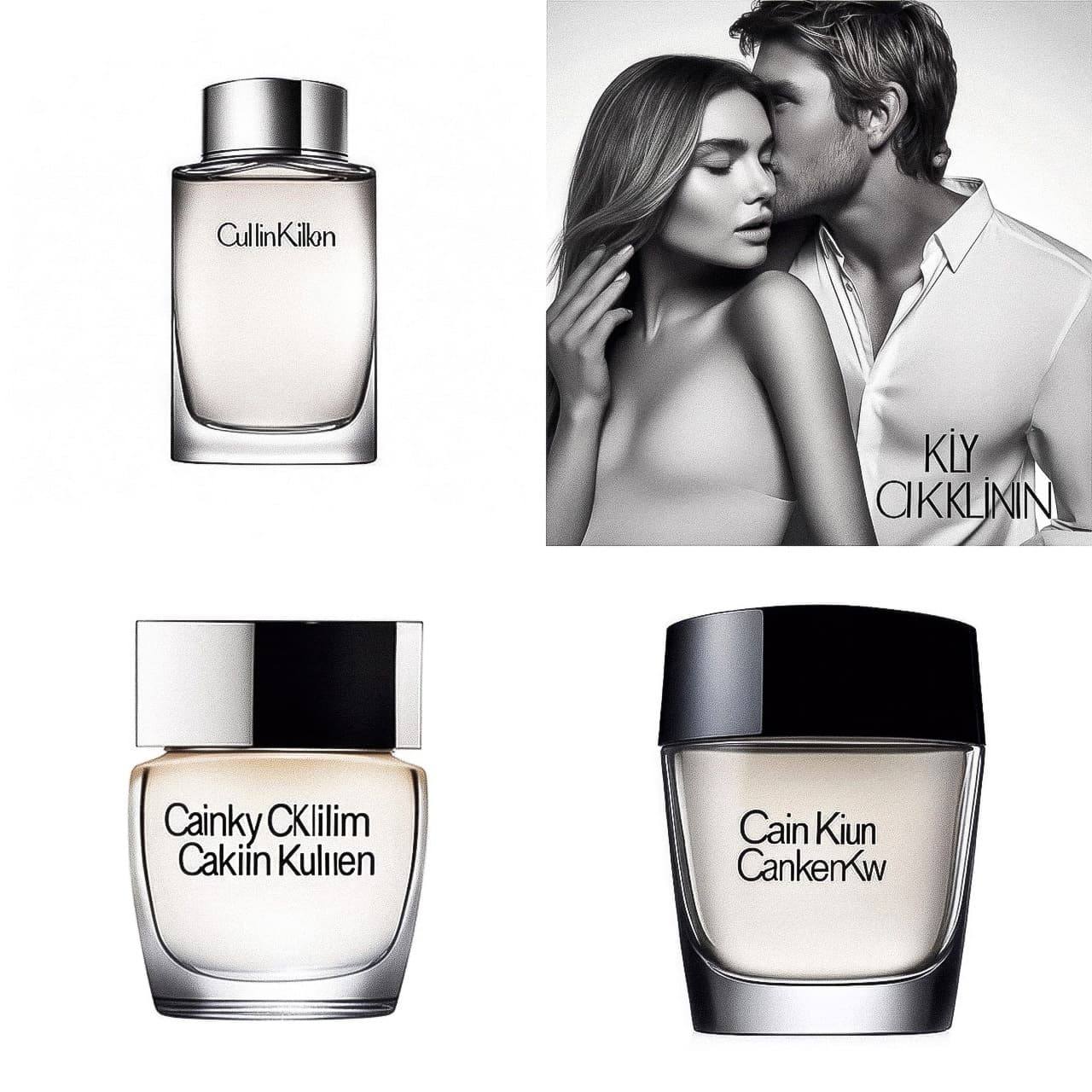 Midjourney prompt showcasing fragrance bottles with minimalist design, emphasizing photorealism and detail accuracy in V5.
