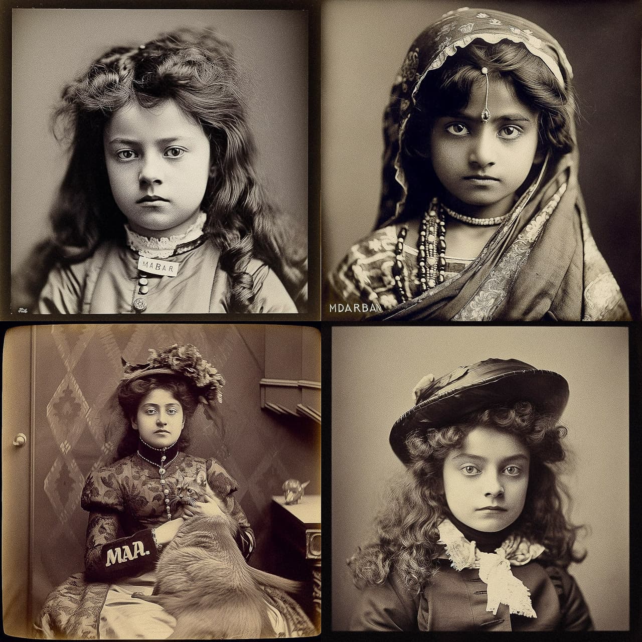 Midjourney prompt showcasing historical portraits, emphasizing photorealism, detail accuracy, and artistic styles in V5.