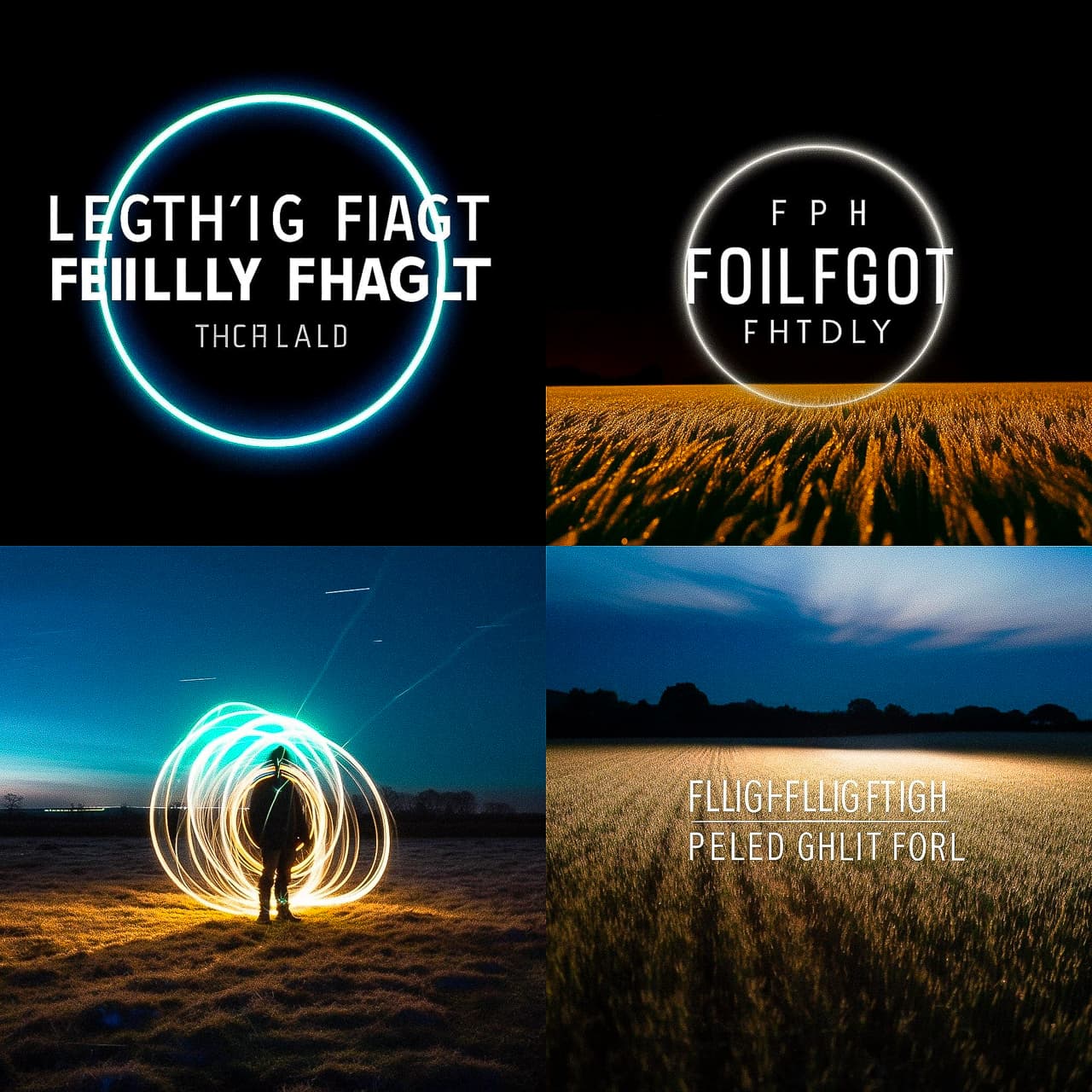 Light field photography showcasing Midjourney prompt engineering techniques, exploring artistic styles and detail accuracy in AI-generated images.
