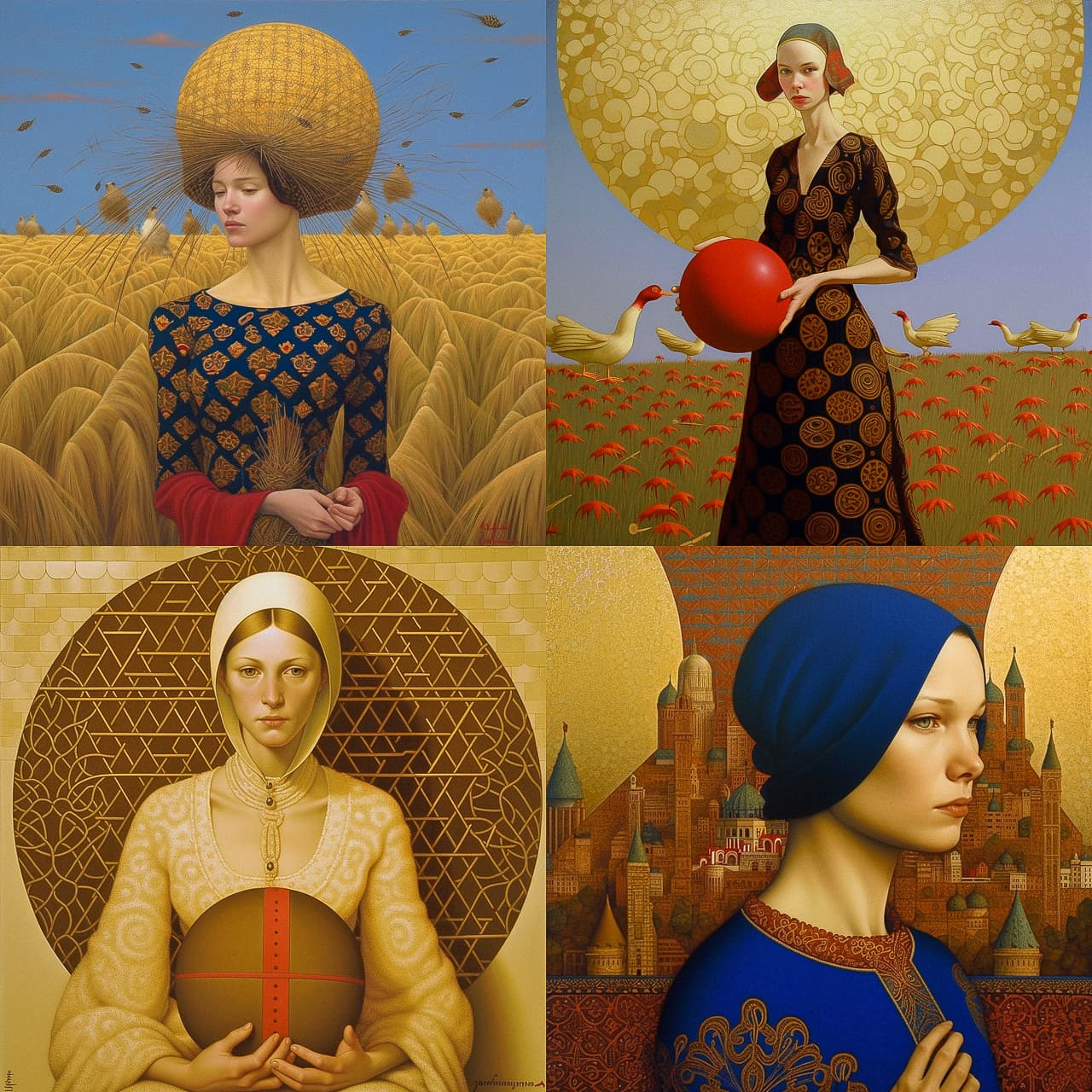 Midjourney prompt showcasing artistic styles, photorealism, and detailed imagery in V5, by Andrey Remnev --v 5.