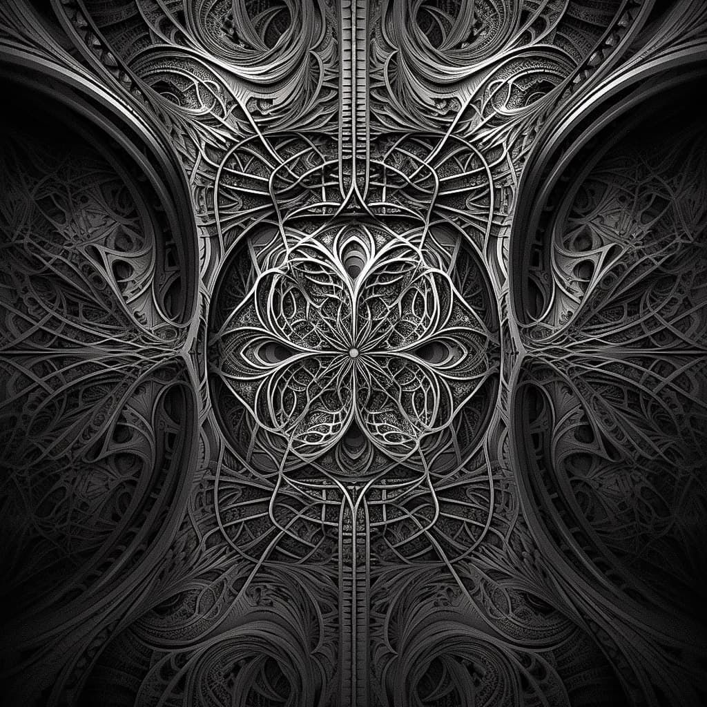 Intricate design generated with Midjourney prompt, showcasing V5.1 capabilities in detail and artistic styles.
