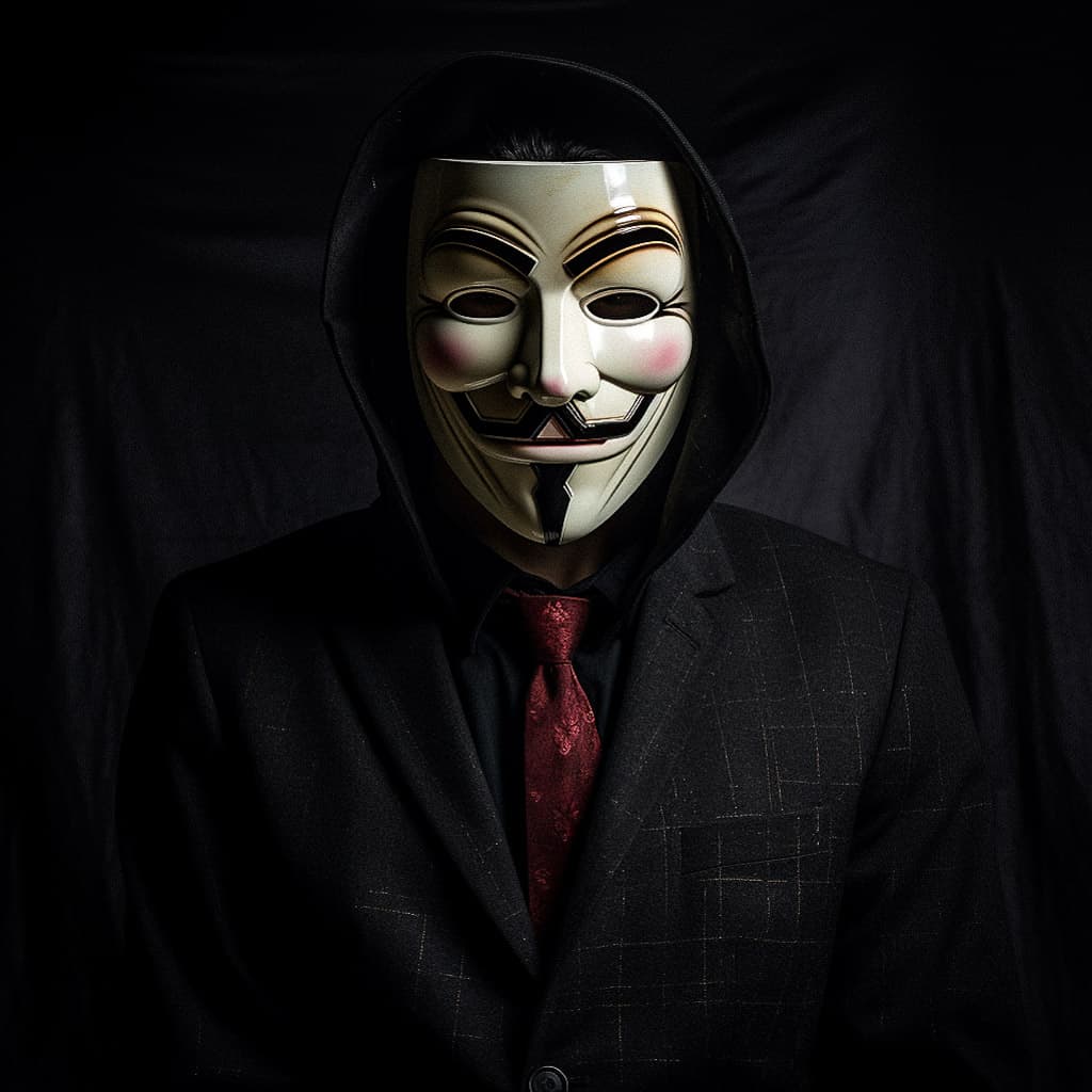 Midjourney prompt generating anonymous mask reflecting cultural significance, ritualistic aspects, social identity, and artistic expression.