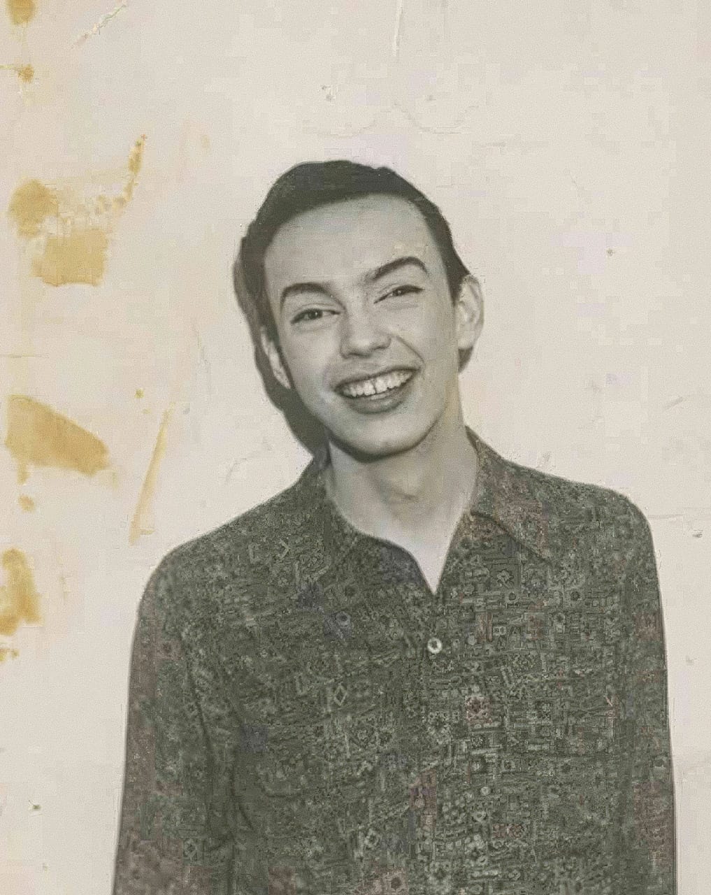 Young James Bidgood in 1950s, showcasing prompt engineering in Midjourney for surreal aesthetics and vibrant colors.
