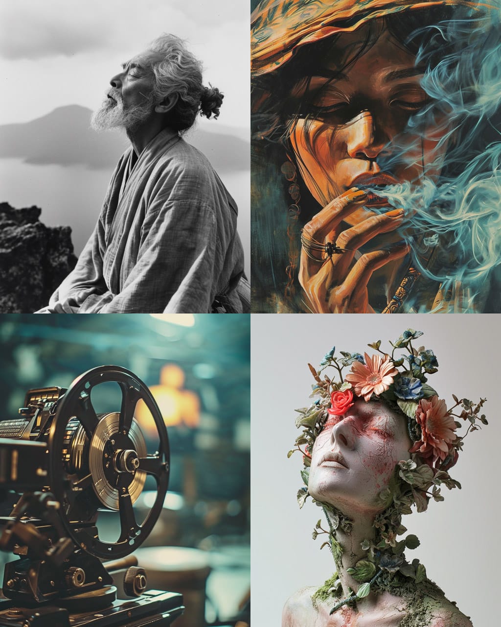 Midjourney prompt showcasing hyperrealism, unconventional composition, artistic styles, and new upscalers in V6. Film --v 6.0.