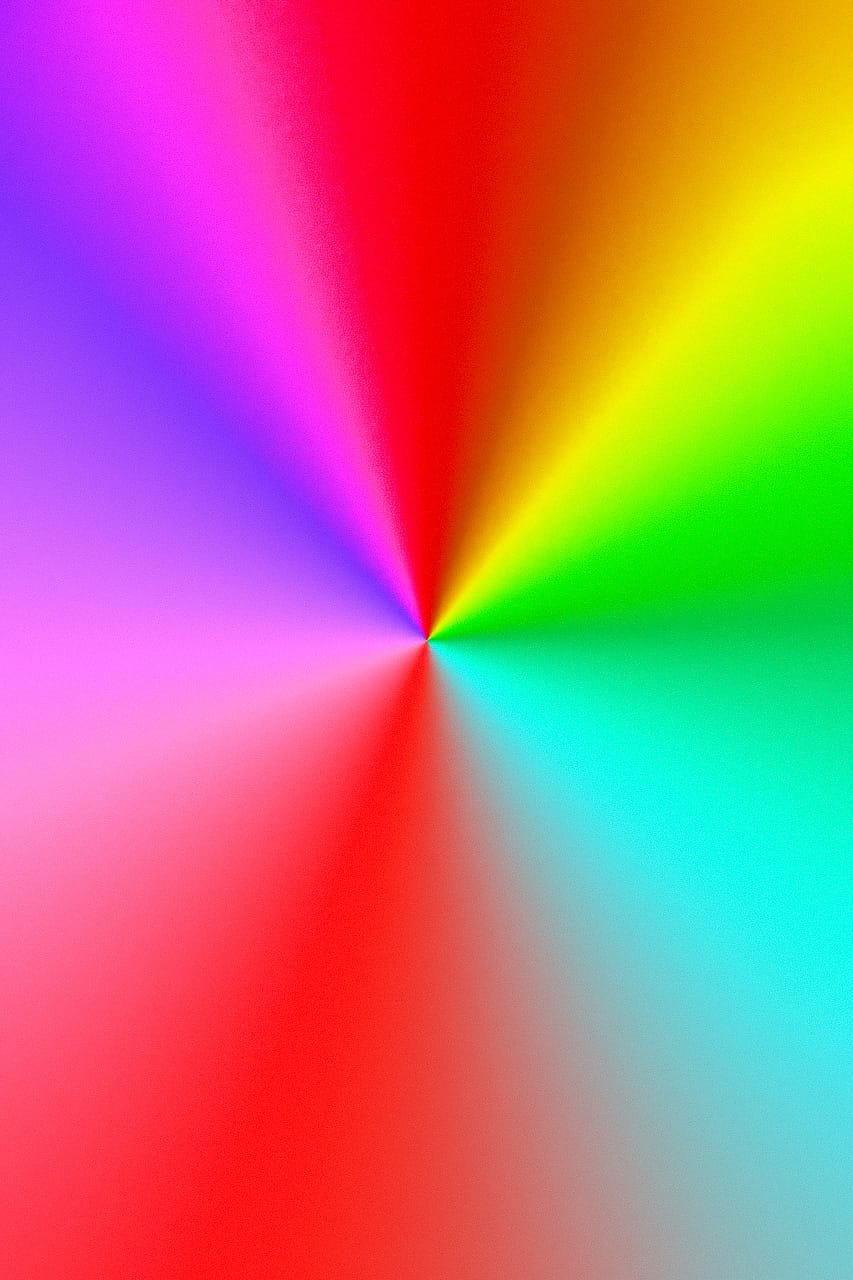 Color gradient showcasing vibrant hues for Midjourney prompt engineering and style referencing techniques.
