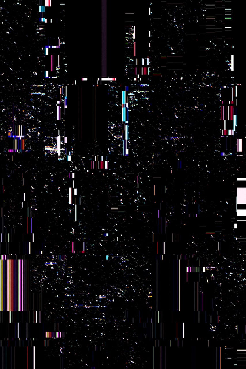 VHS glitch effect showcasing Midjourney prompt techniques for creative visual styles and photography referencing.