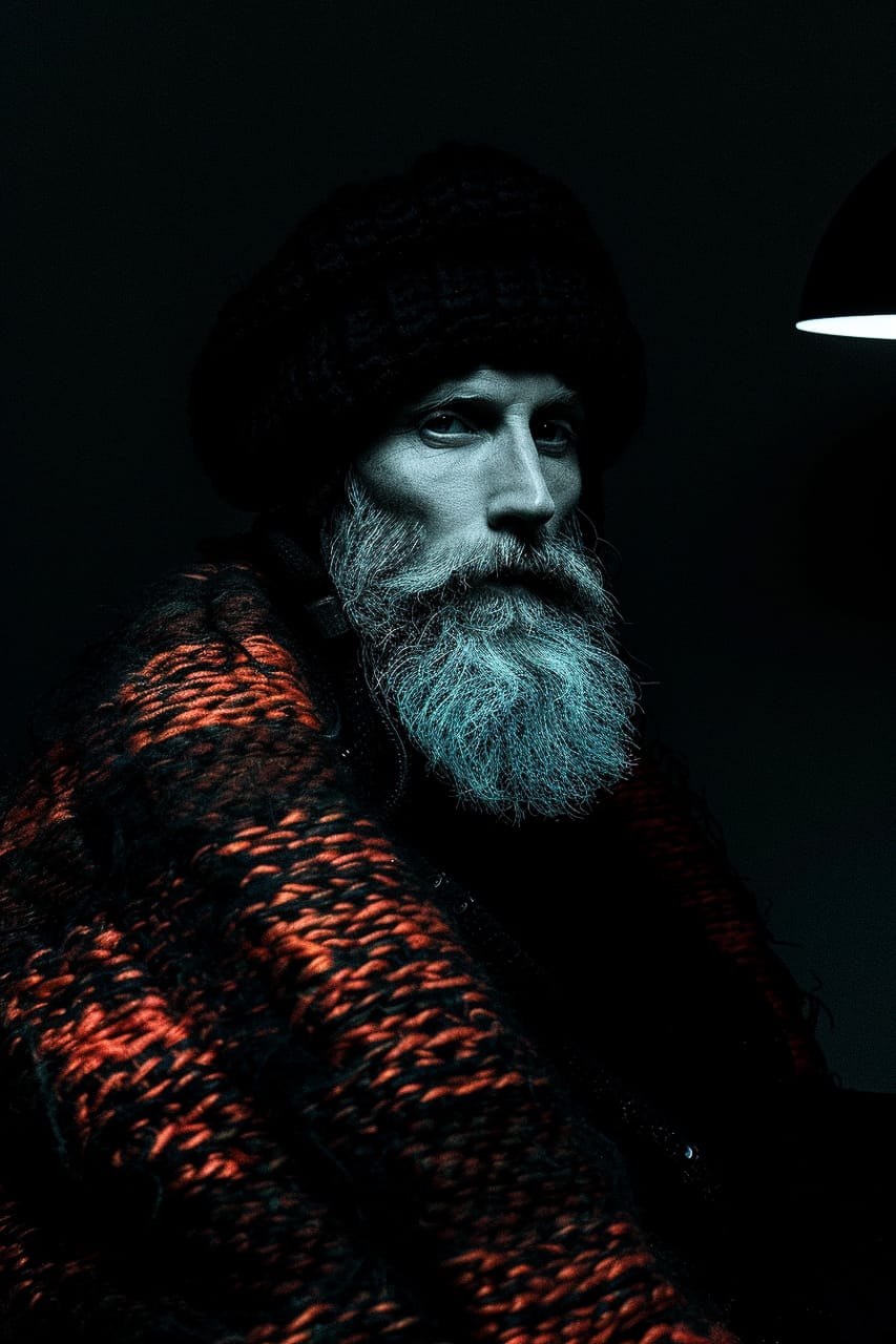 Photograph of nomad showcasing Midjourney prompt techniques for style referencing and influence control in text-to-image generation.