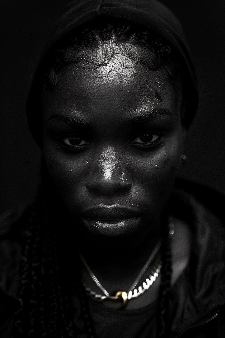 Midjourney prompt for portrait --v 6.0, utilizing advanced style referencing techniques and influence control in text-to-image generation.