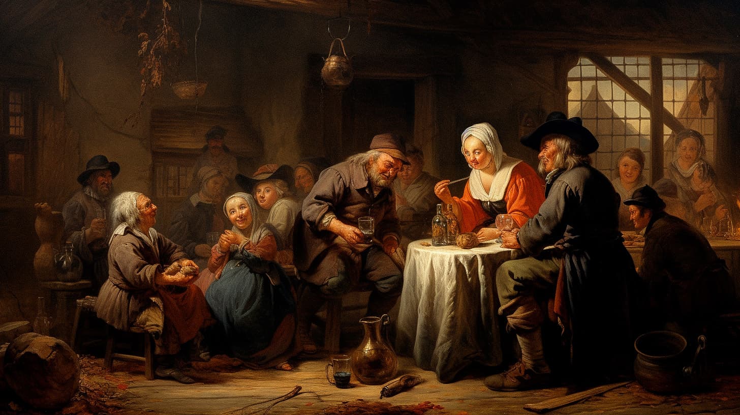 Adriaen van Ostade Midjourney style | Andrei Kovalev's Midlibrary