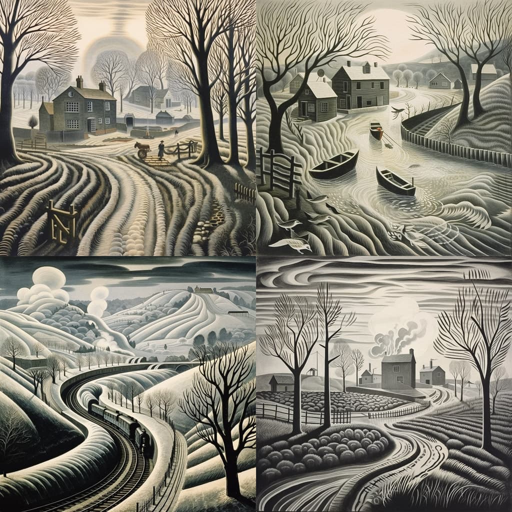 Xu Bing Midjourney style | Andrei Kovalev's Midlibrary