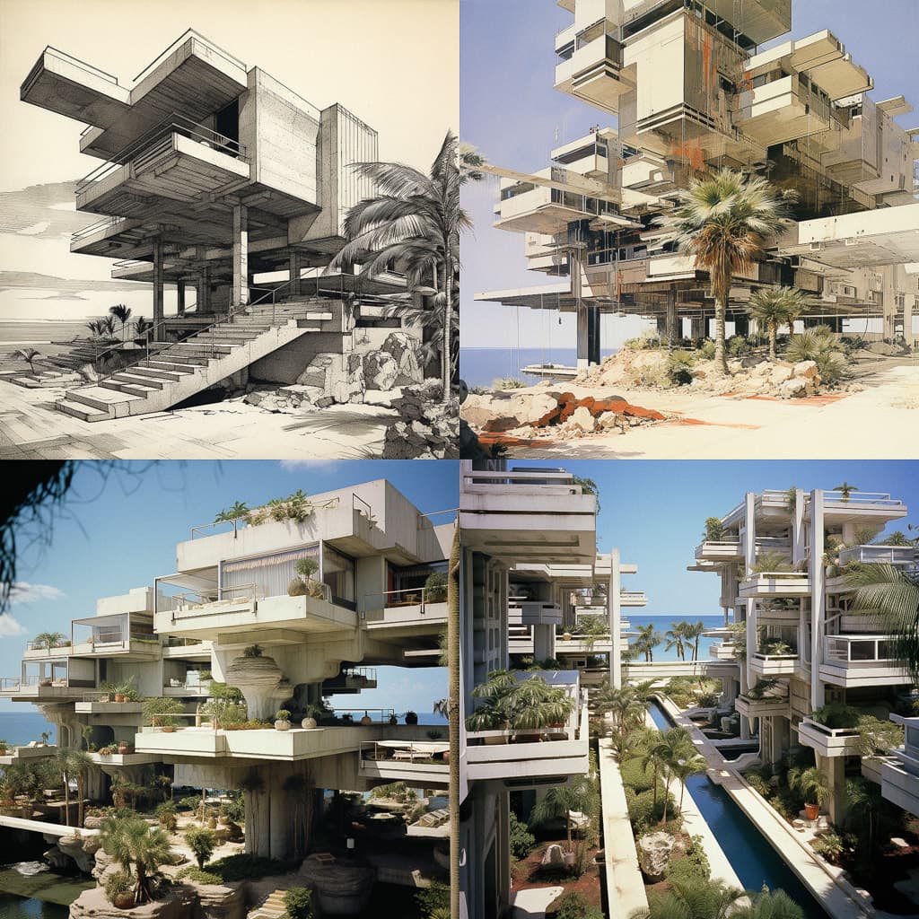 Jean Nouvel Midjourney style | Andrei Kovalev's Midlibrary