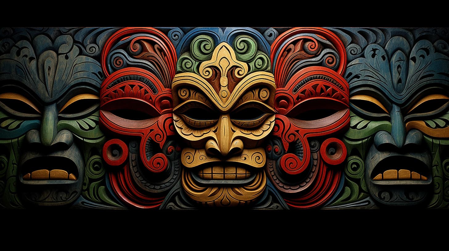 Maori art Midjourney style | Andrei Kovalev's Midlibrary