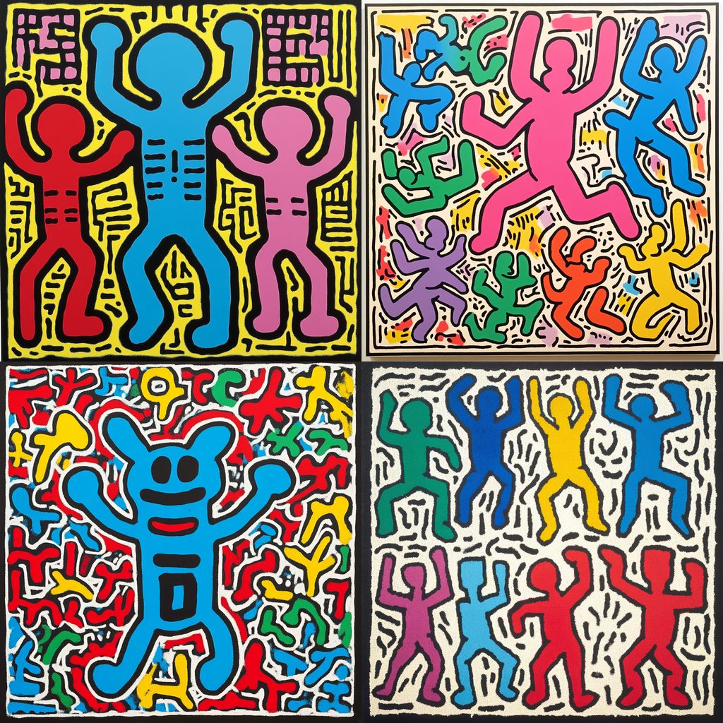 KEITH - Keith Haring タイルアート A Massive Keith Haring Mural Has Been Discovered in