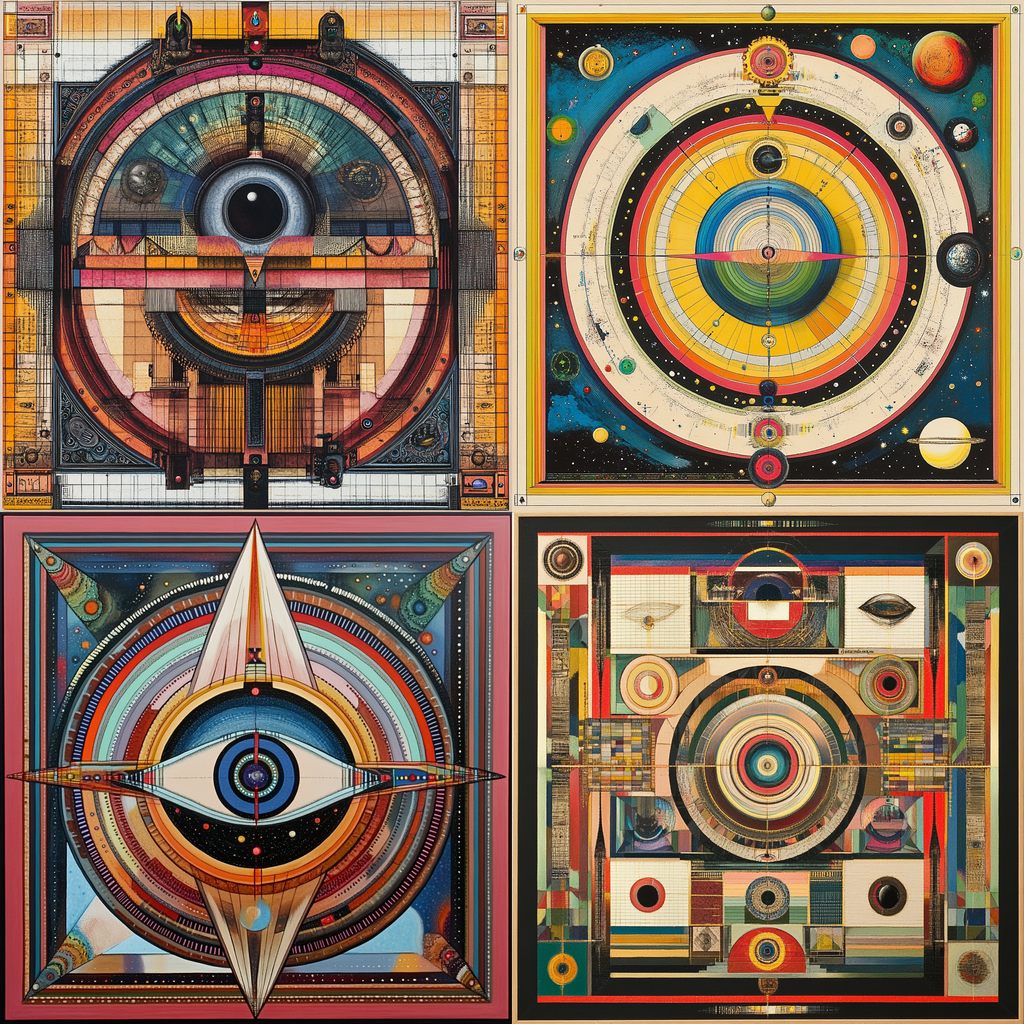 Paul Laffoley Midjourney style | Andrei Kovalev's Midlibrary