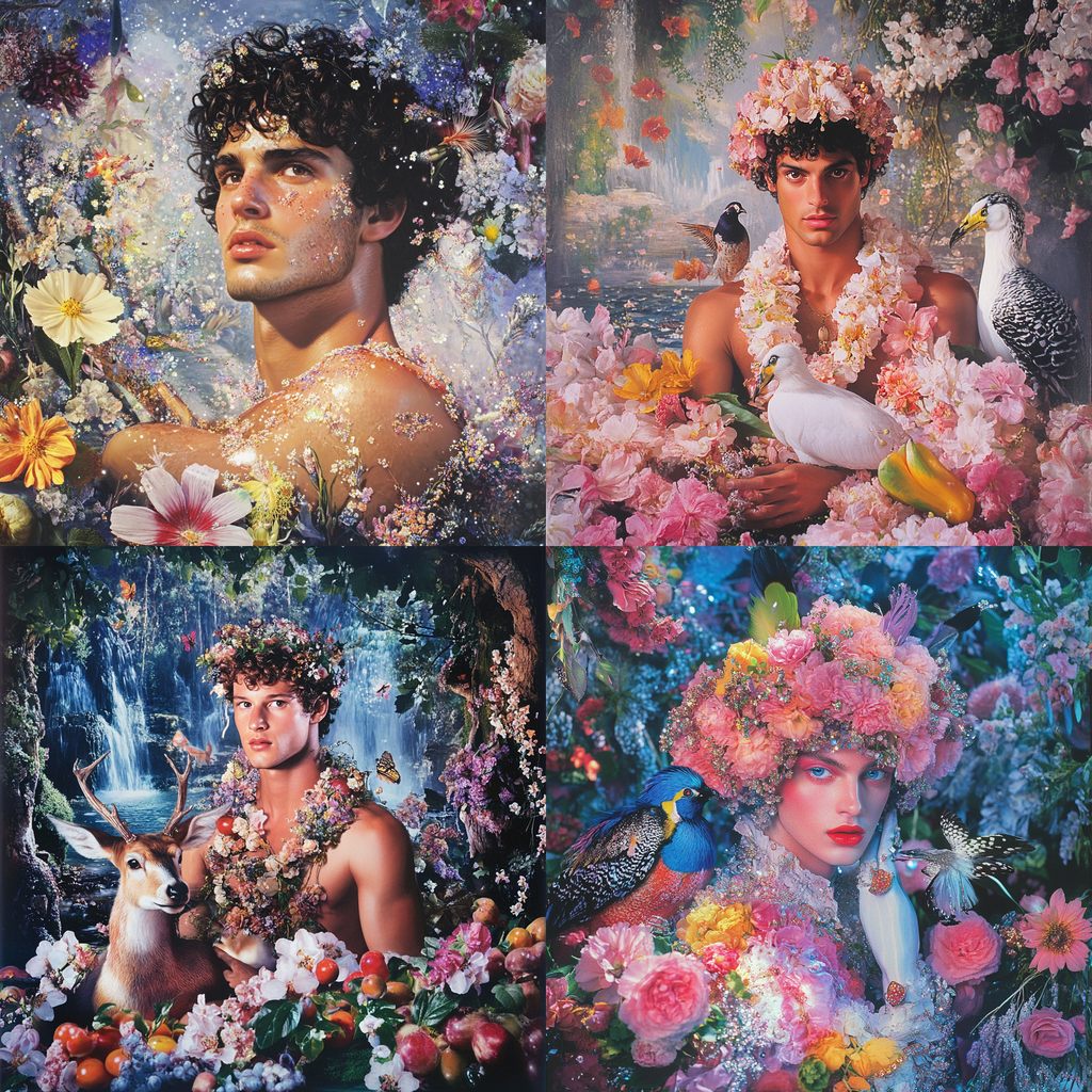 Pierre et Gilles Midjourney style | Andrei Kovalev's Midlibrary