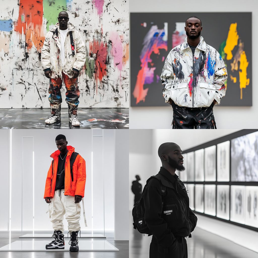 Virgil Abloh Midjourney style | Andrei Kovalev's Midlibrary