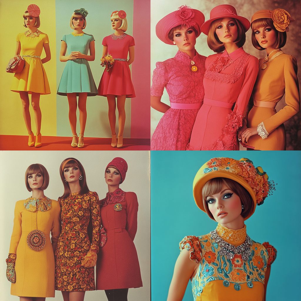 1960s fashion Midjourney style | Andrei Kovalev's Midlibrary