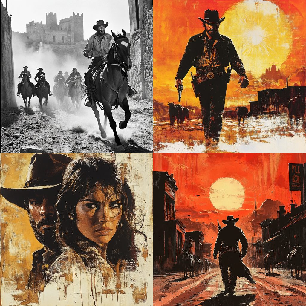 Sergio Leone Midjourney style | Andrei Kovalev's Midlibrary