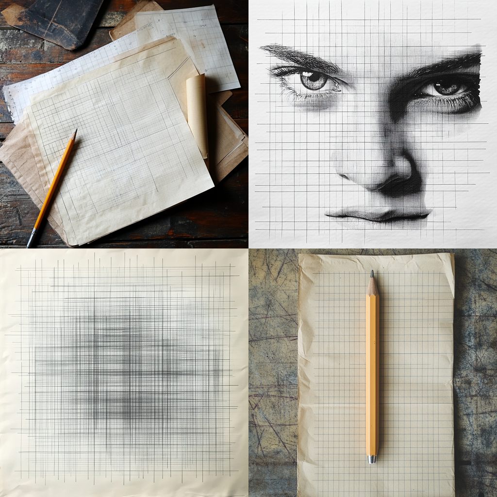Paper Graphiv Graph paper Midjourney style | Andrei Kovalev's Midlibrary