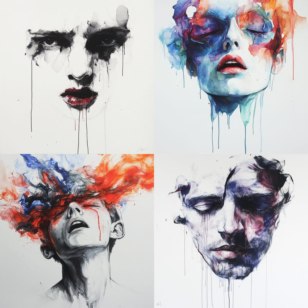 Agnes Cecile Midjourney style | Andrei Kovalev's Midlibrary