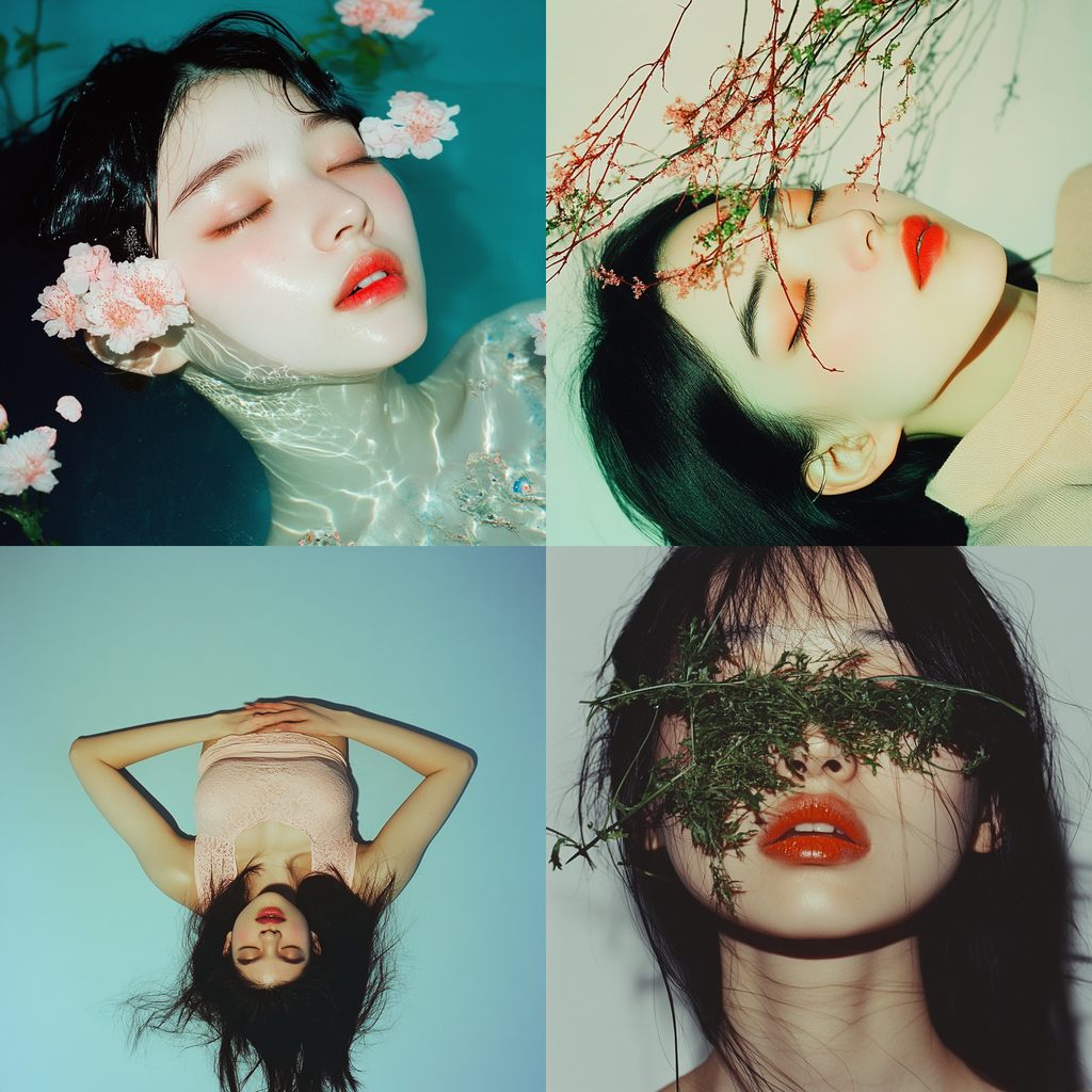 アート・デザイン・音楽 REN HANG Ren Hang Midjourney style | Andrei Kovalev's Midlibrary