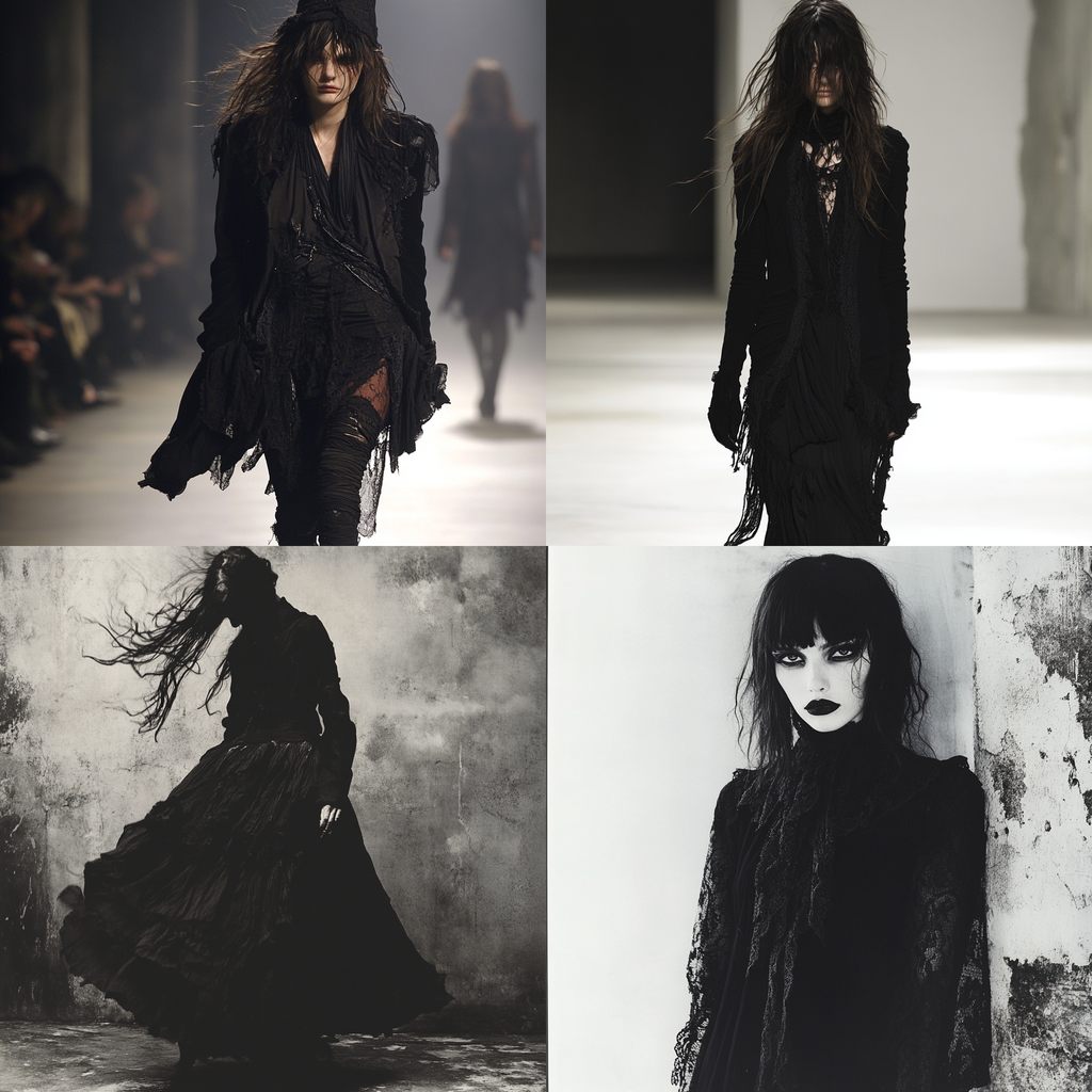 Ann Demeulemeester Midjourney style | Andrei Kovalev's Midlibrary