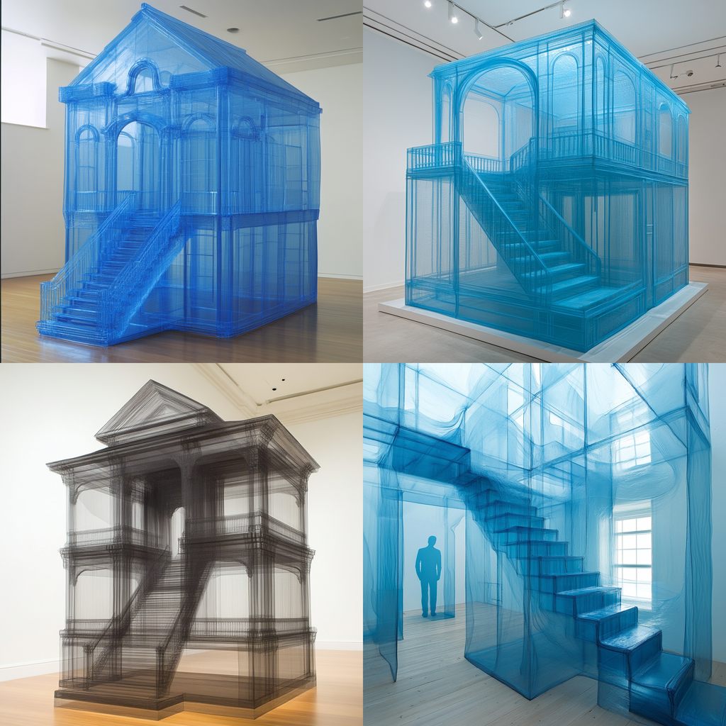 Do Ho Suh 「Drawings」韓国現代アート 彫刻 インスタレーション