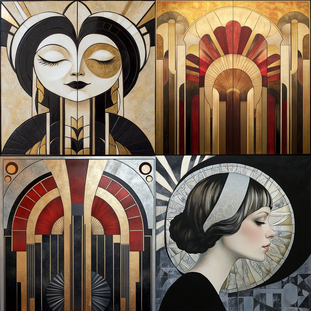 Art Deco Midjourney style | Andrei Kovalev's Midlibrary