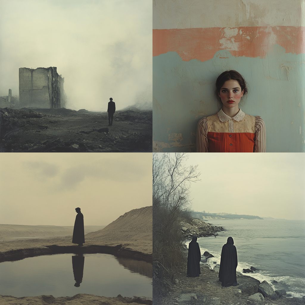 Nadav Kander Midjourney style | Andrei Kovalev's Midlibrary