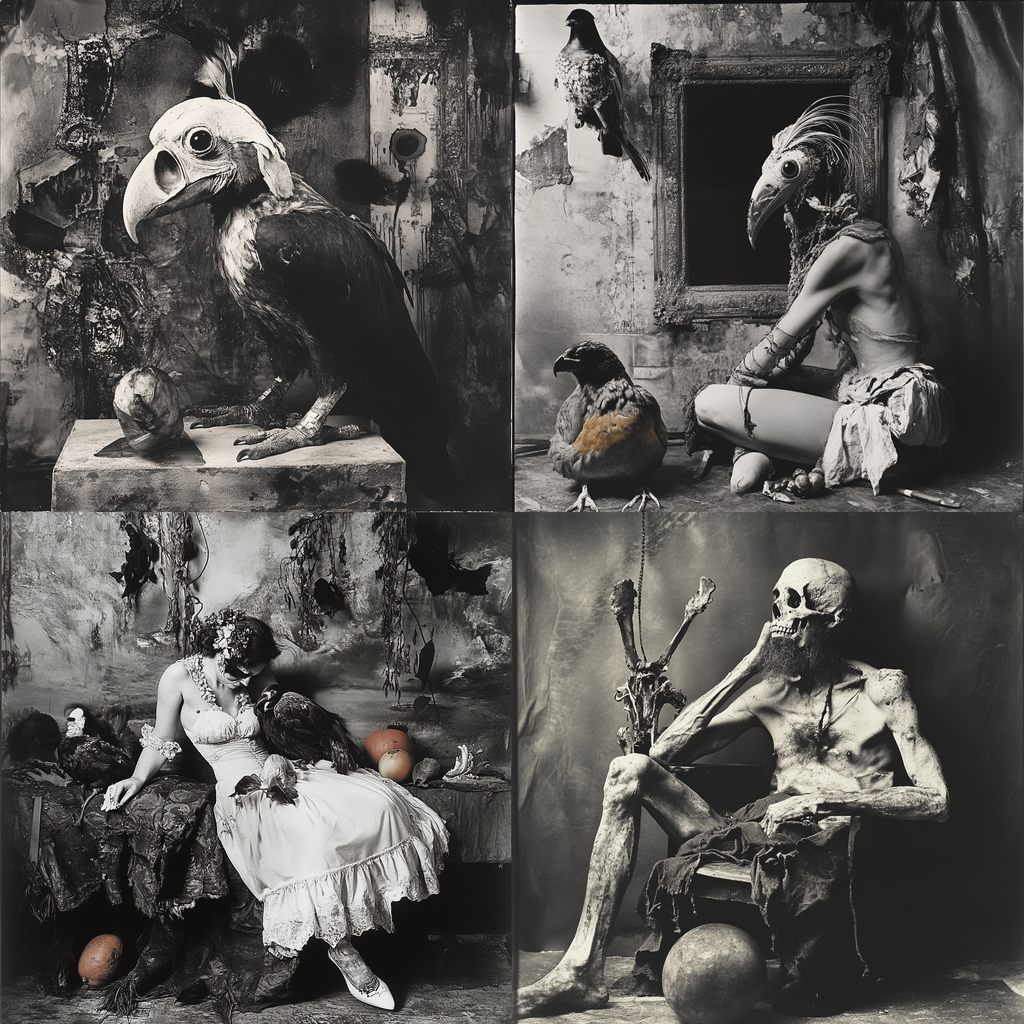 Joel-Peter Witkin Midjourney style | Andrei Kovalev's Midlibrary