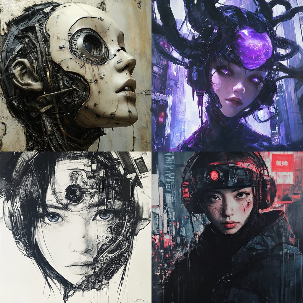 Gantz Midjourney style | Andrei Kovalev's Midlibrary