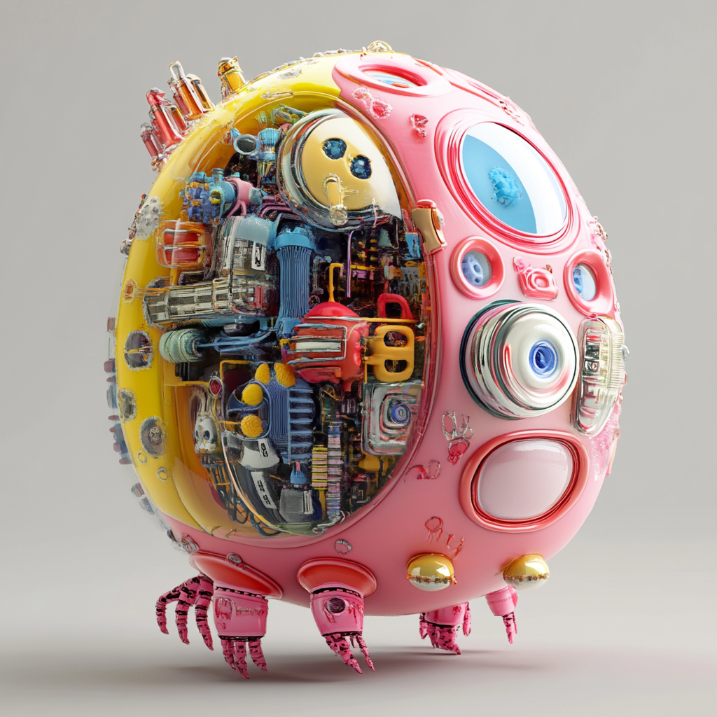 Tamagotchi Midjourney AI style | Titles | Midlibrary