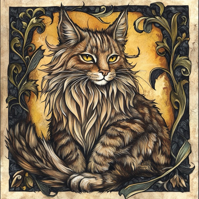 Aberdeen Bestiary Midjourney AI style | Titles | Midlibrary