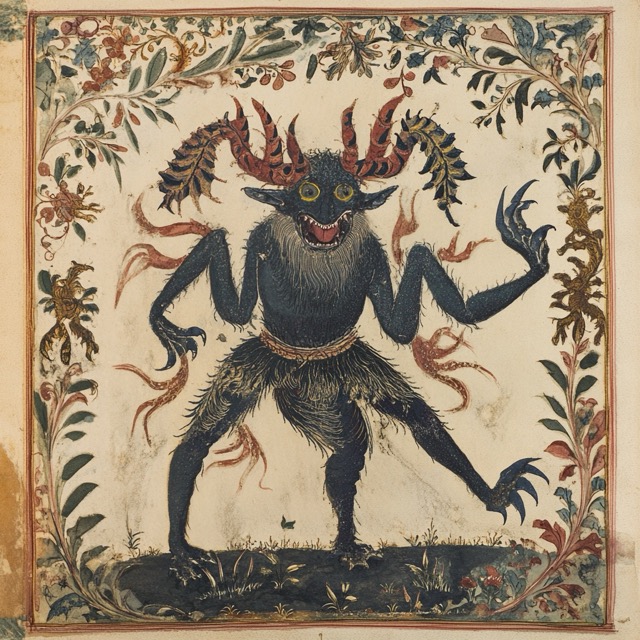 Aberdeen Bestiary Midjourney AI style | Titles | Midlibrary