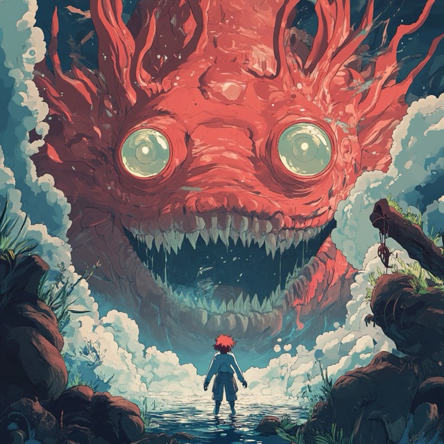 Ponyo Midjourney AI style | Titles | Midlibrary