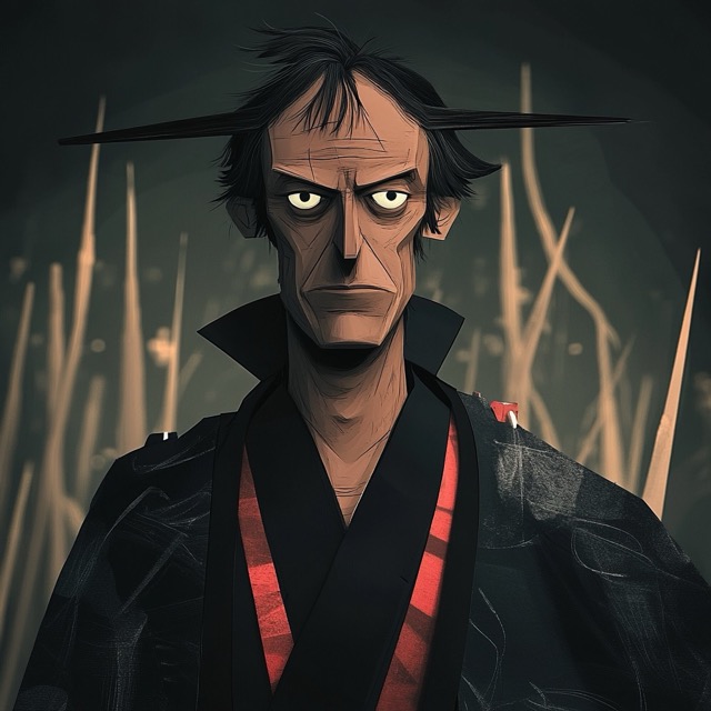 Samurai Jack Midjourney AI style | Titles | Midlibrary