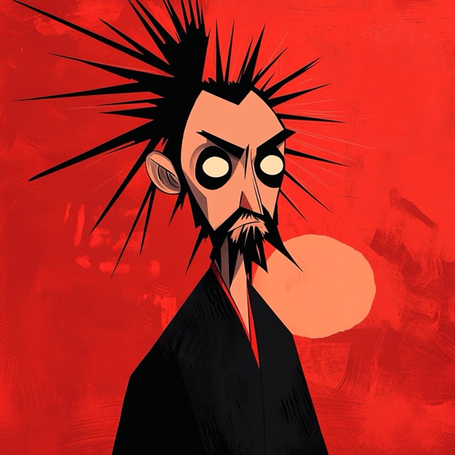 Samurai Jack Midjourney AI style | Titles | Midlibrary