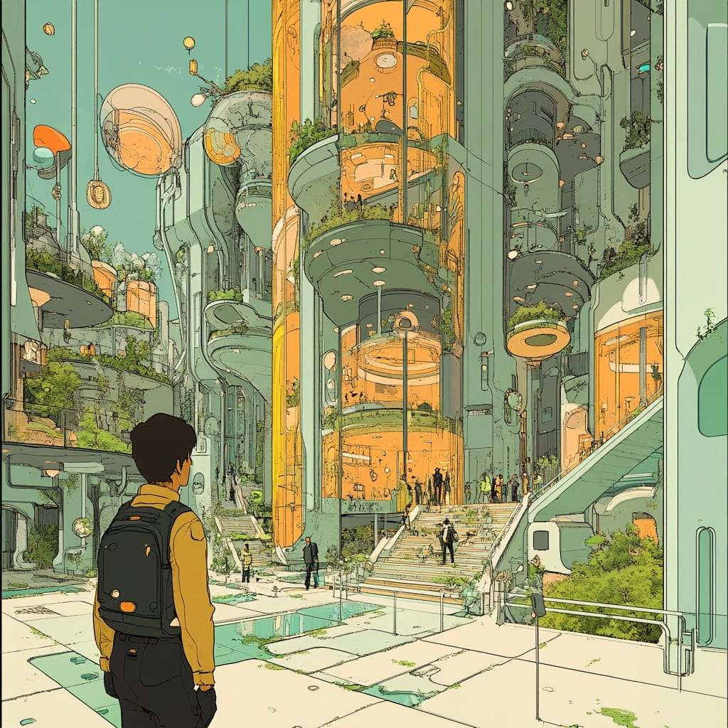 Asaf Hanuka Midjourney AI style | Illustrators | Midlibrary