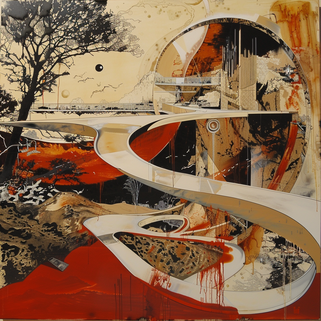 Brett Whiteley Midjourney AI style | Painters | Midlibrary