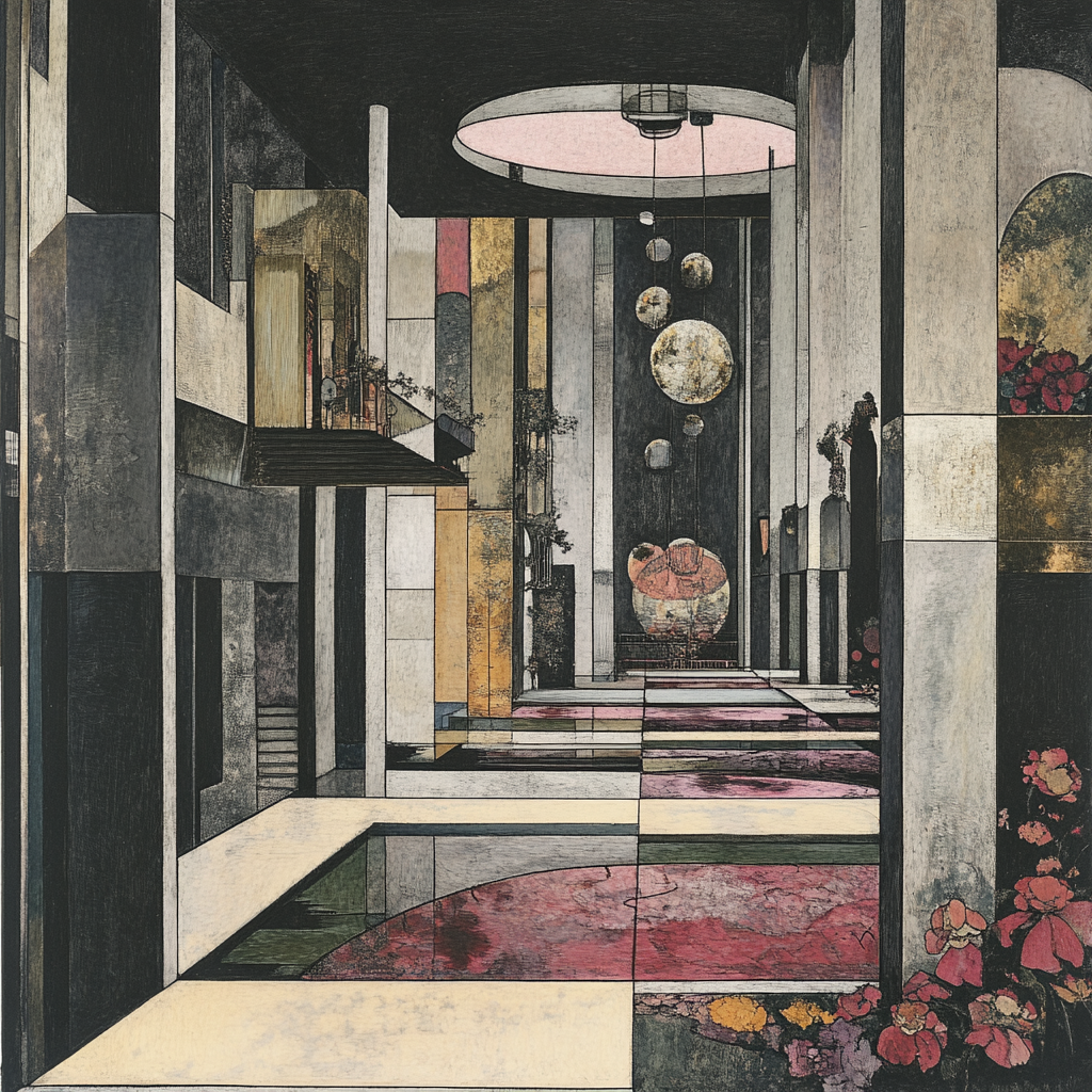 Charles Rennie Mackintosh Midjourney AI style | Painters | Midlibrary