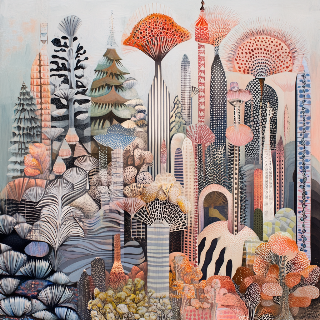 Millie Marotta Midjourney AI style | Illustrators | Midlibrary