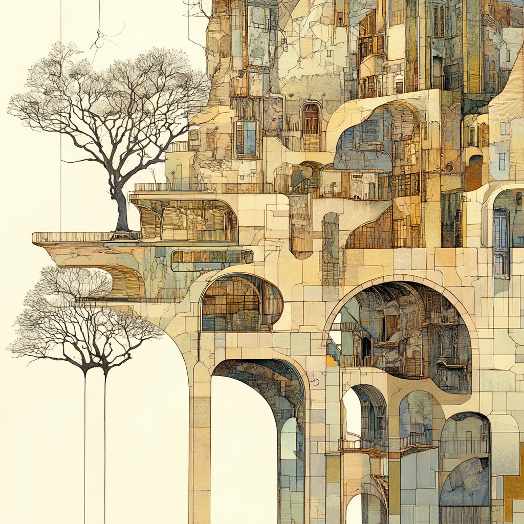 Kate Baylay Midjourney AI style | Illustrators | Midlibrary