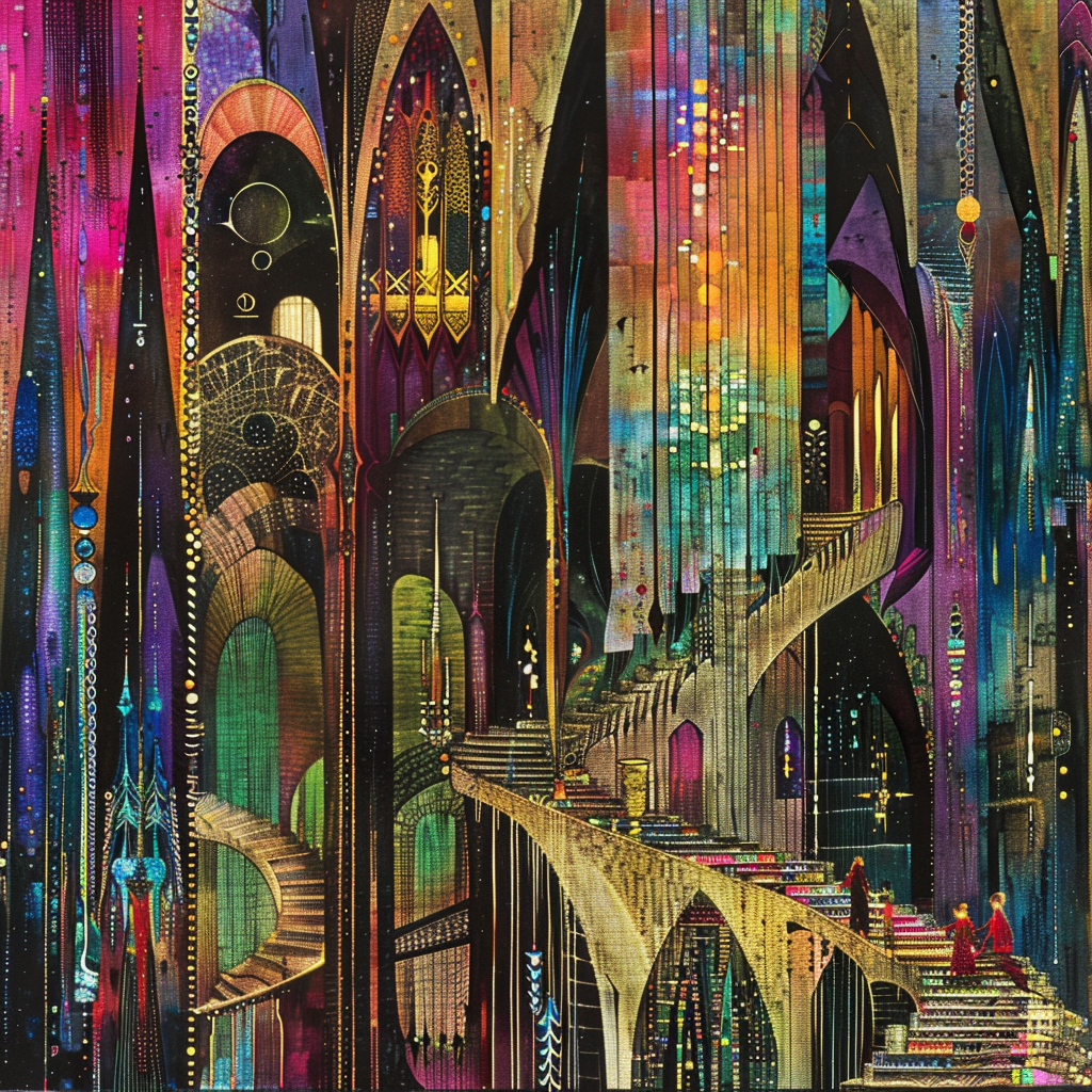 Harry Clarke Midjourney AI style | Illustrators | Midlibrary