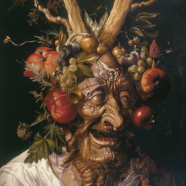 Giuseppe Arcimboldo Midjourney AI style | Painters | Midlibrary
