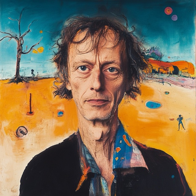 John Olsen Midjourney AI style | Painters | Midlibrary
