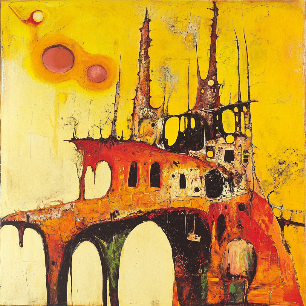 John Olsen Midjourney AI style | Painters | Midlibrary