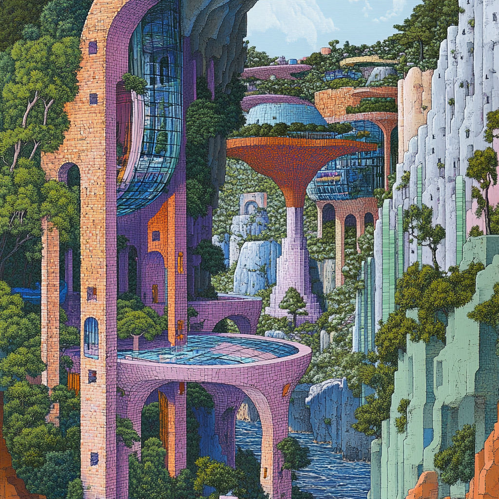 Charles Ginner Midjourney AI style | Painters | Midlibrary
