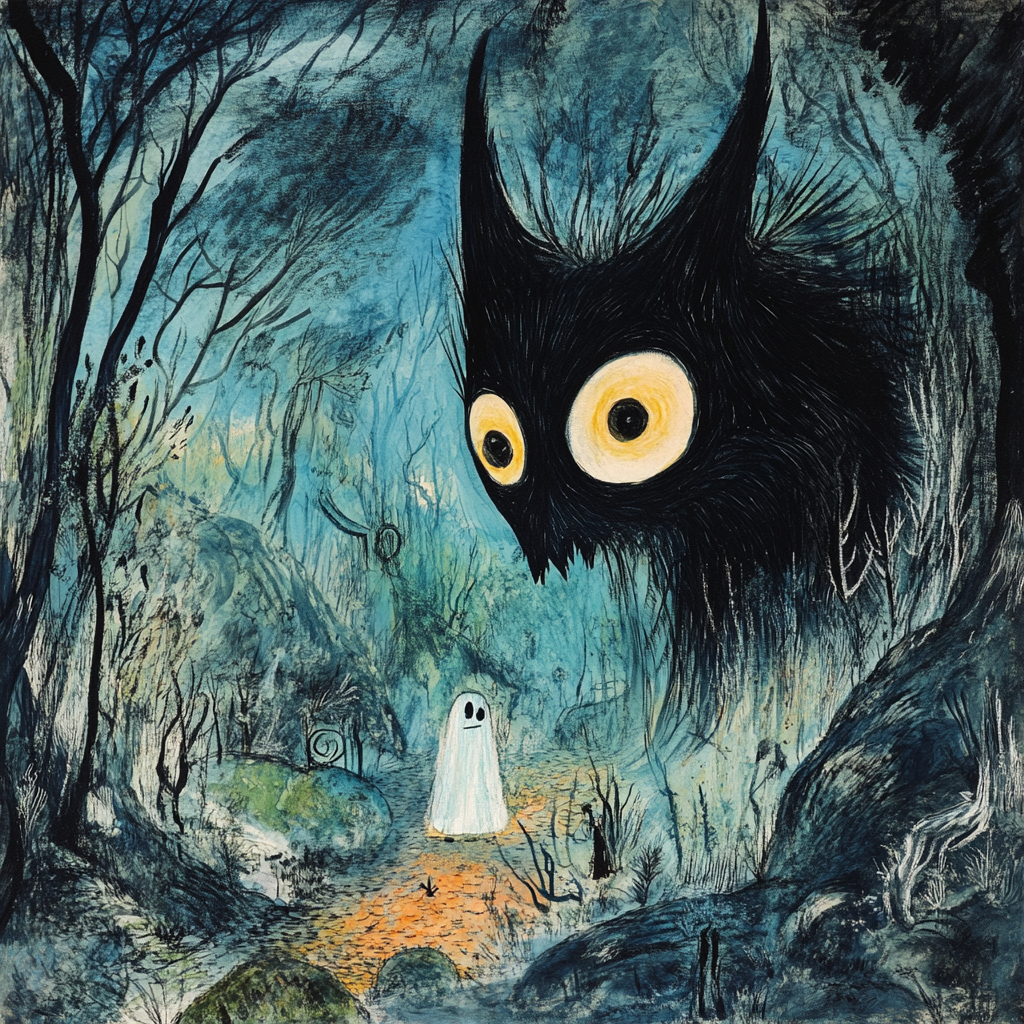 Tove Jansson Midjourney AI style | Illustrators | Midlibrary